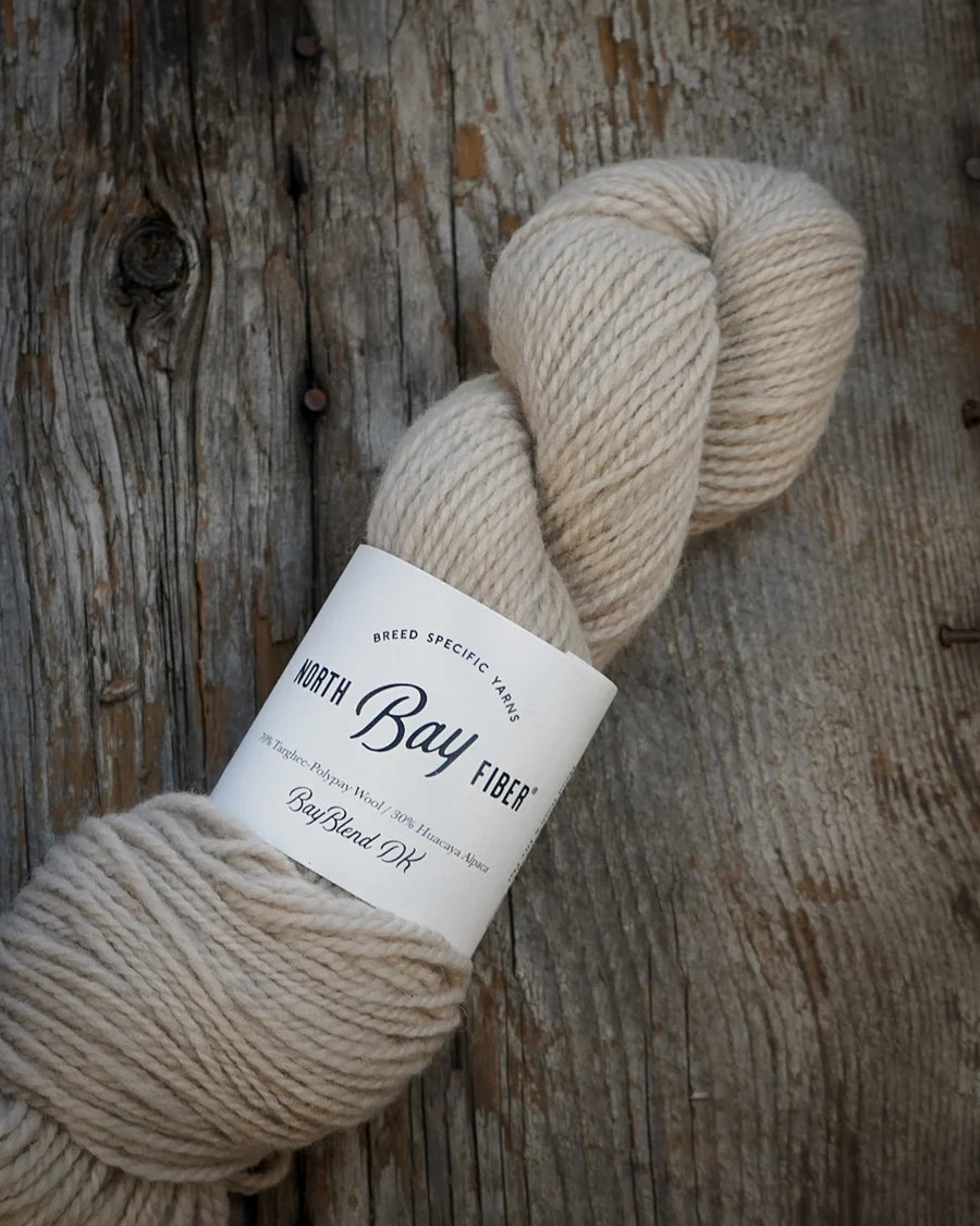 BayBlend DK - 70% Targhee-Polypay / 30% Huacaya Alpaca (NY, MI)