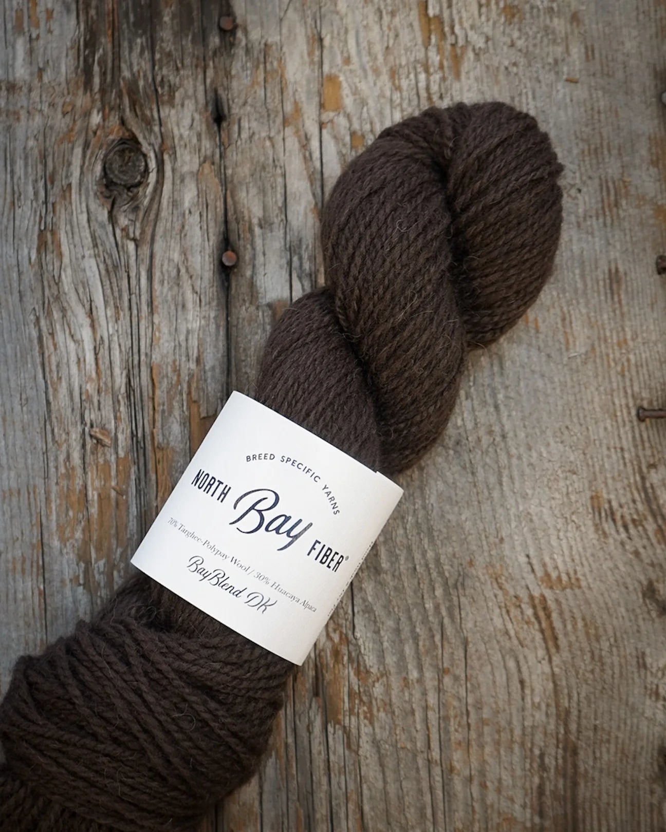 BayBlend DK - 70% Targhee-Polypay / 30% Huacaya Alpaca (NY, MI)