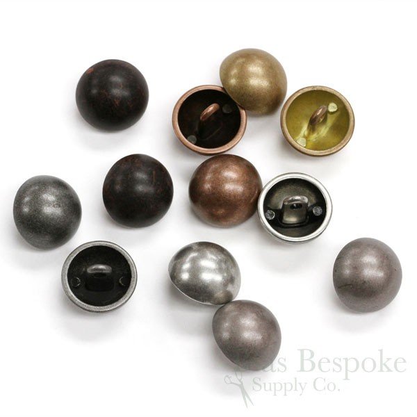 Corvinus Classic Dome Shank Buttons