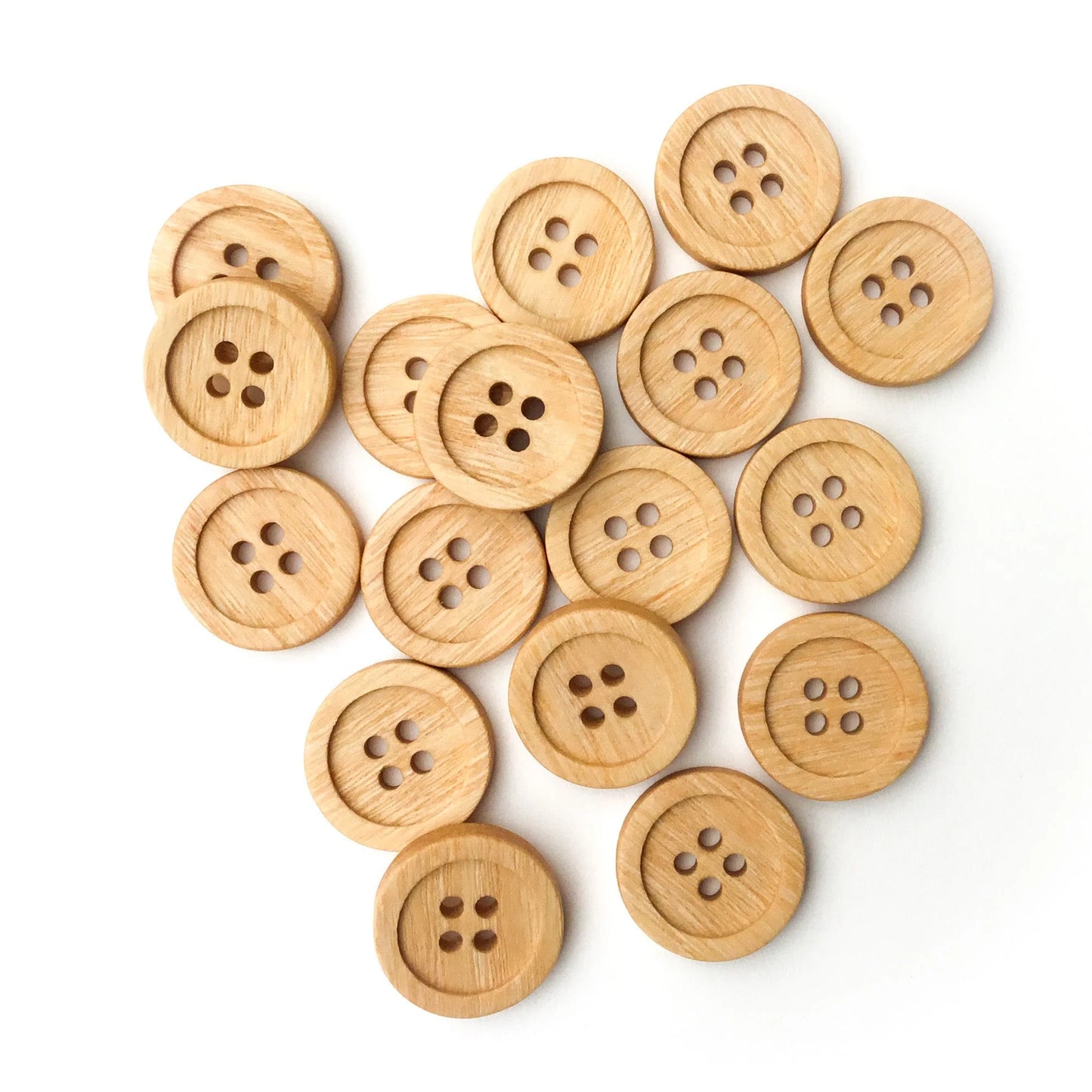 Haulin’ Hoof Farm Store Polished Wood Buttons