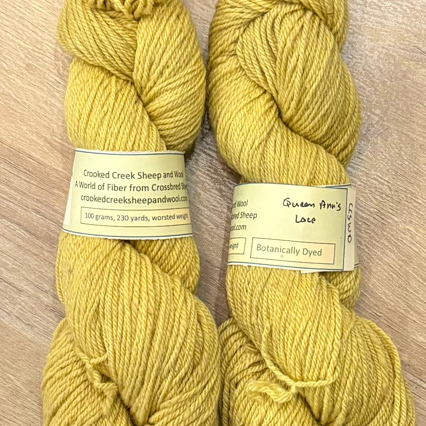 Crossbreed Mill Spun Hand Dyed Yarn -  (NY)