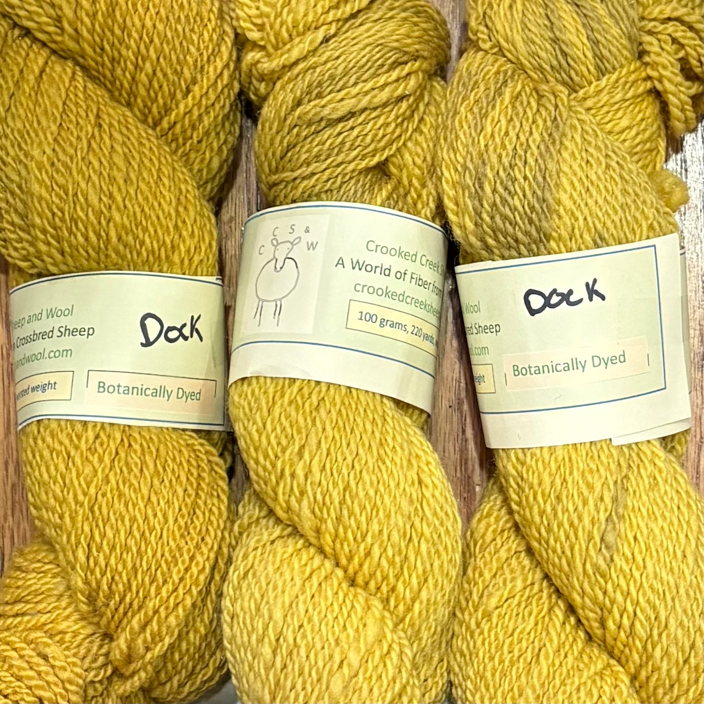 Crossbreed Mill Spun Hand Dyed Yarn -  (NY)