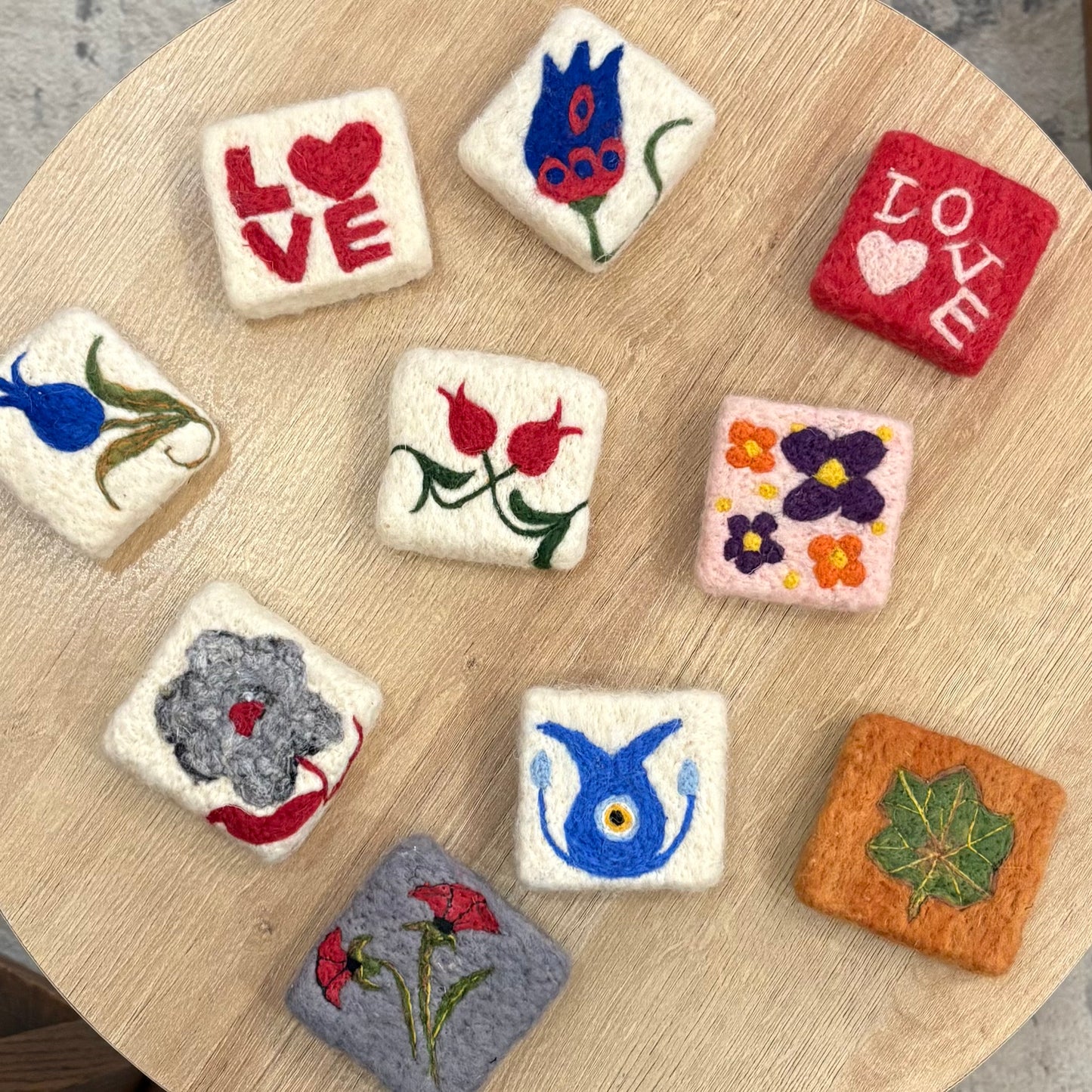 Turkish Merino Wool-Felted Gift Items