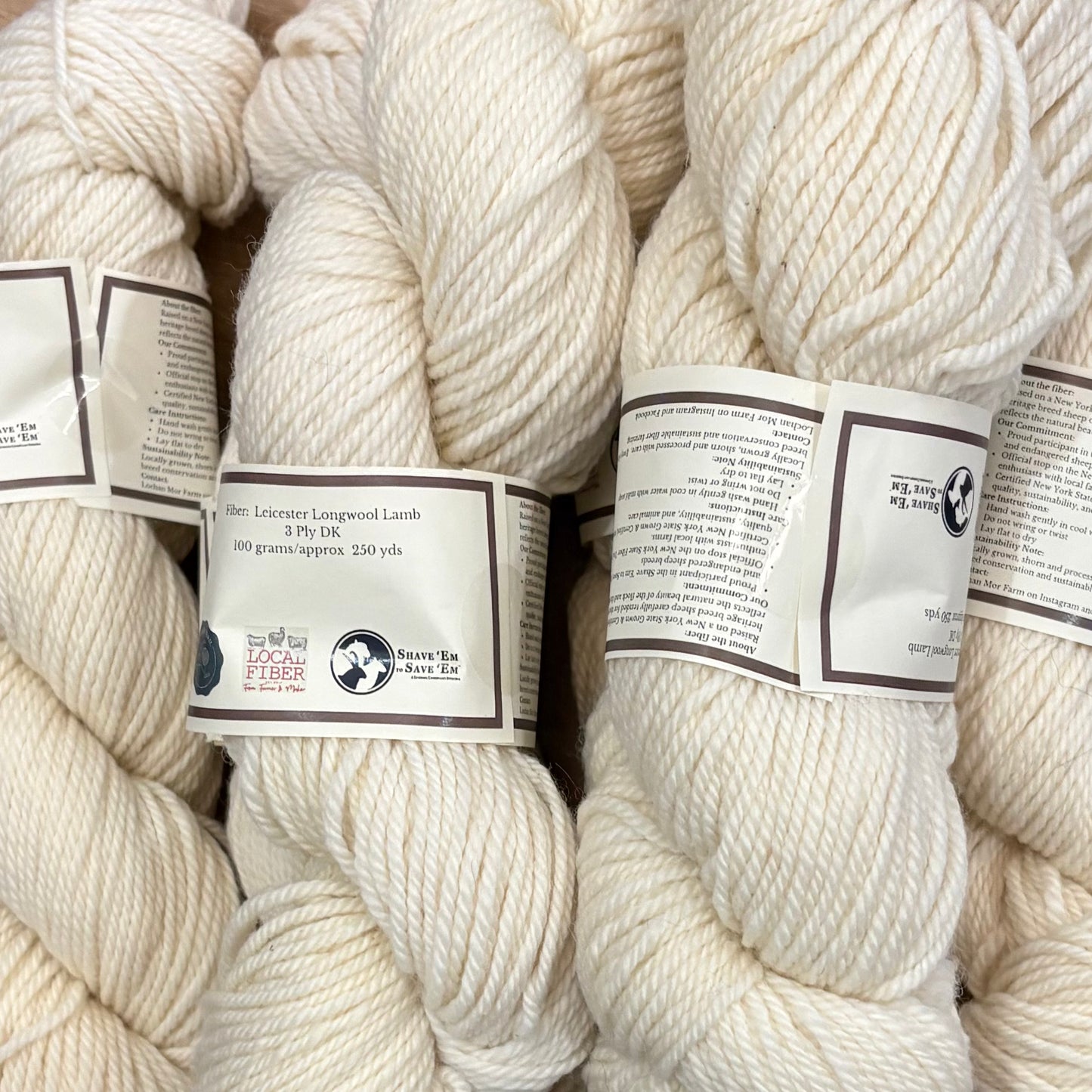 Leicester Longwool Lamb - 3ply DK - NY