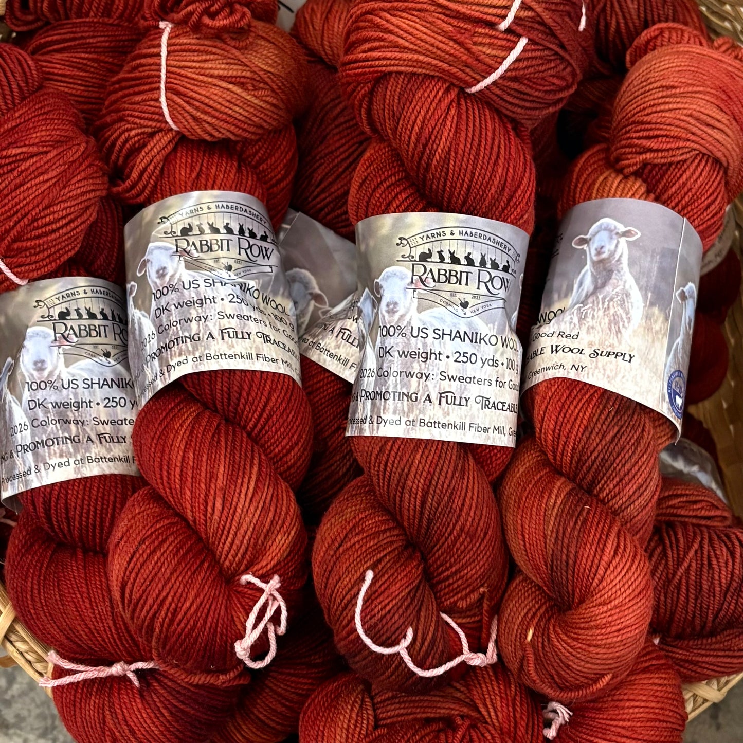 Sweaters for Good Red - 100% Shankio Wool - DK