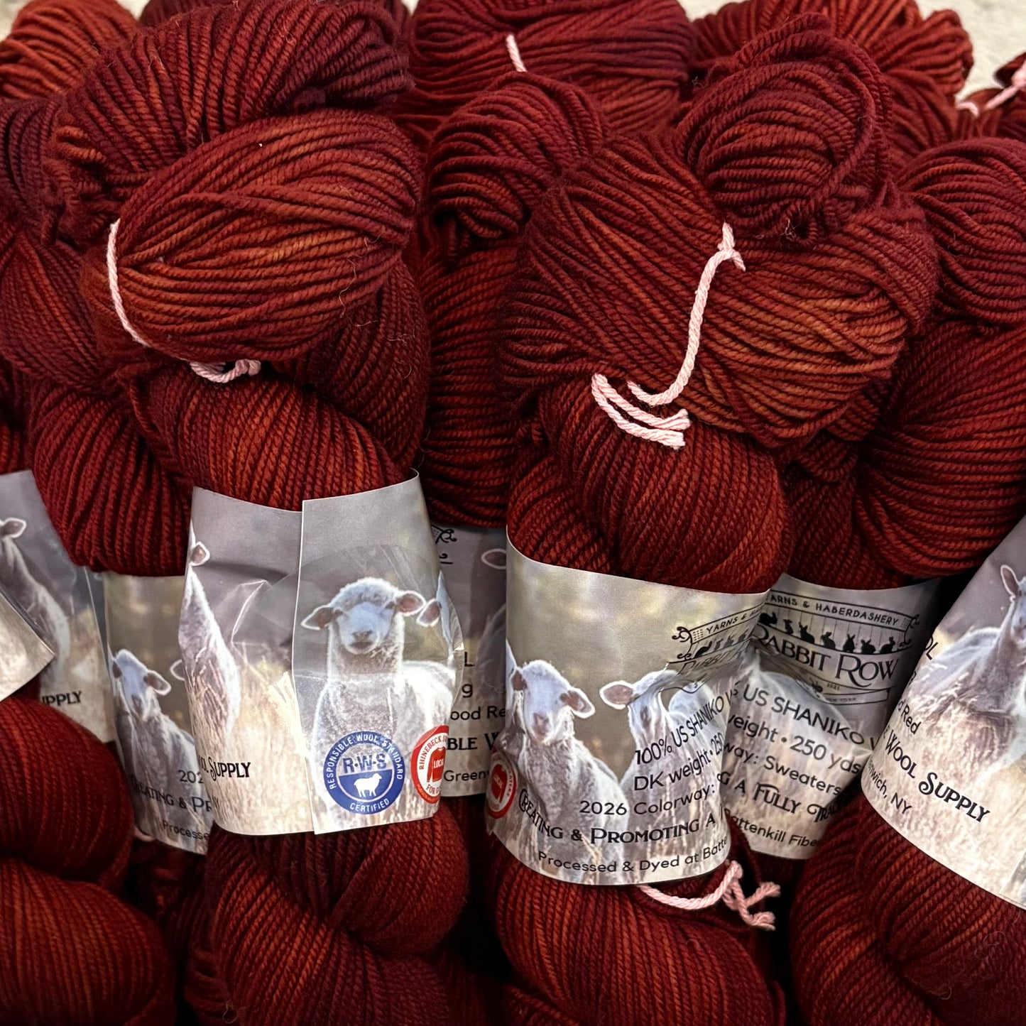Sweaters for Good Red - 100% Shankio Wool - DK
