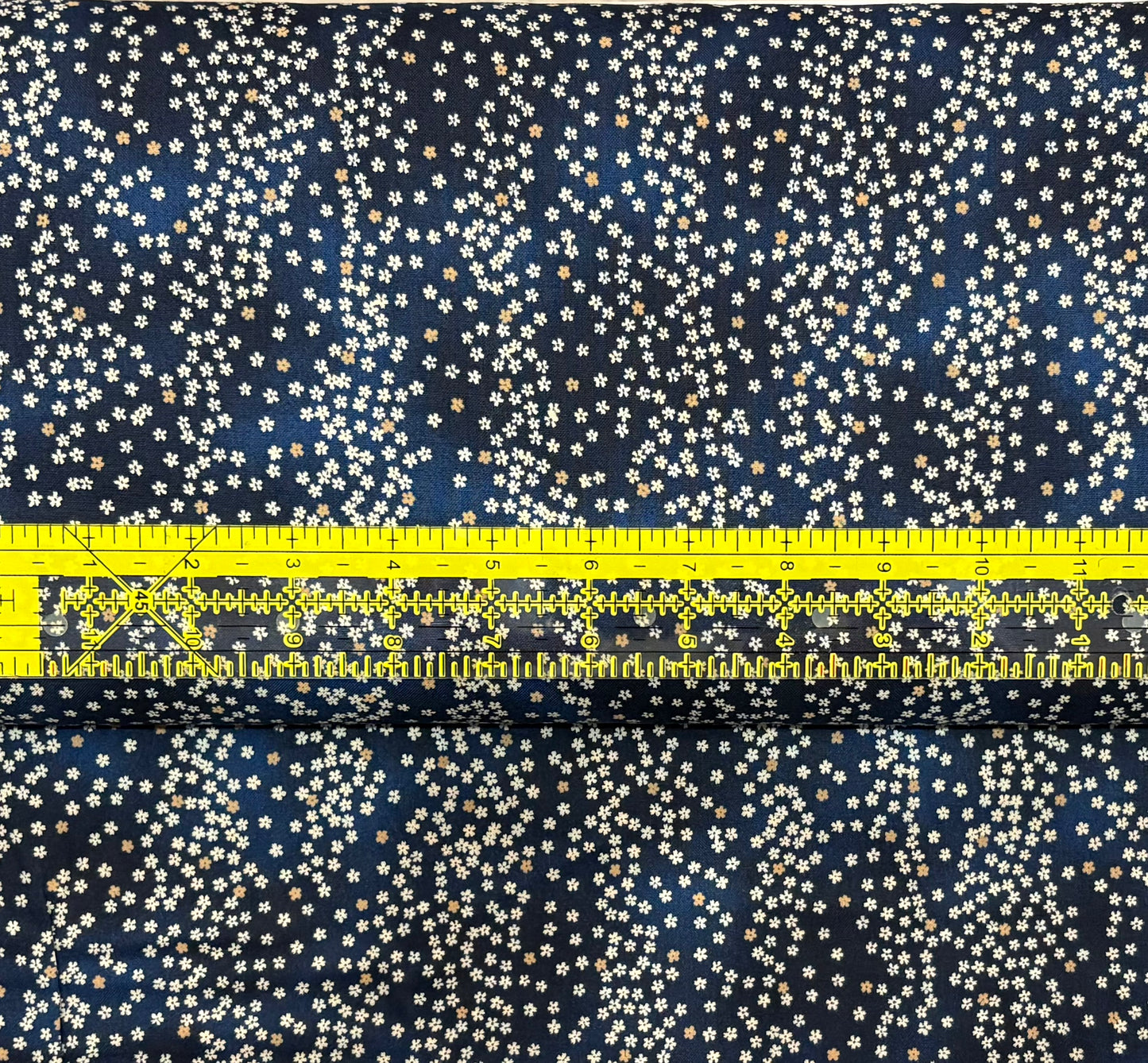 Sevenberry Cherry Blossom Sky Cotton Sheeting Fabric by the 1/2 yard