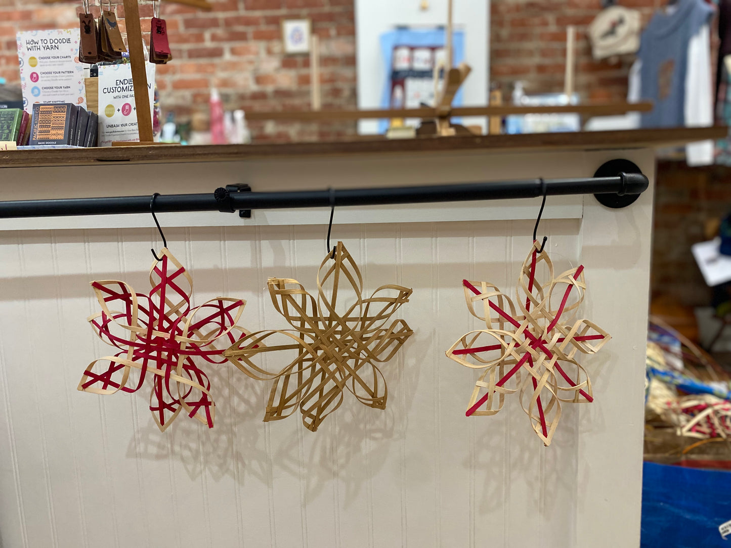 Weave Festive North Carolina Stars π«