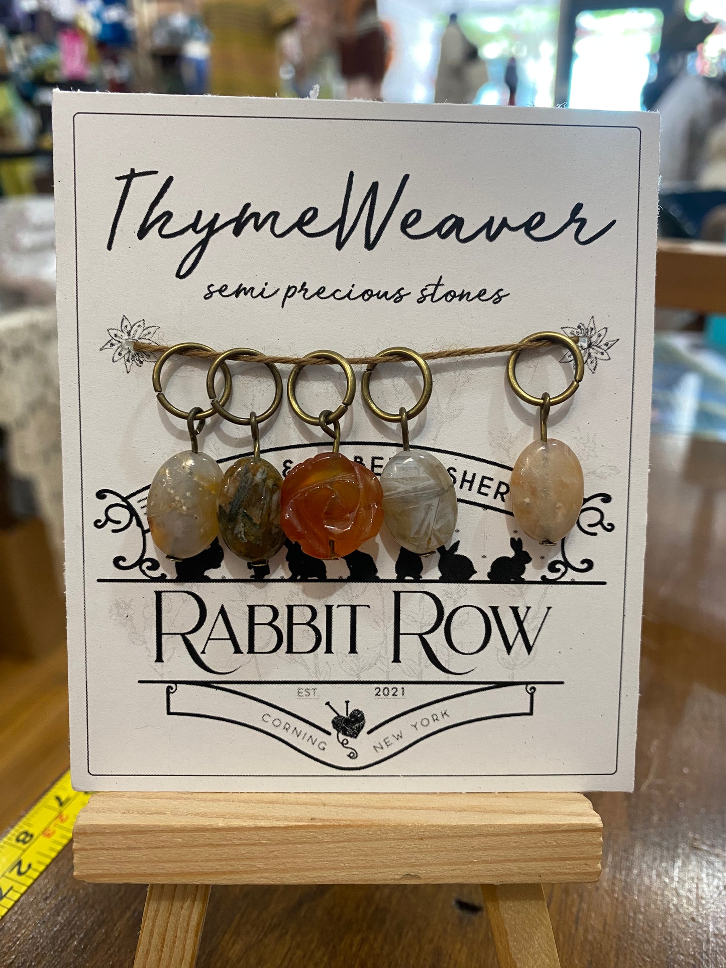 Semi-Precious Stone Stitch Marker Sets