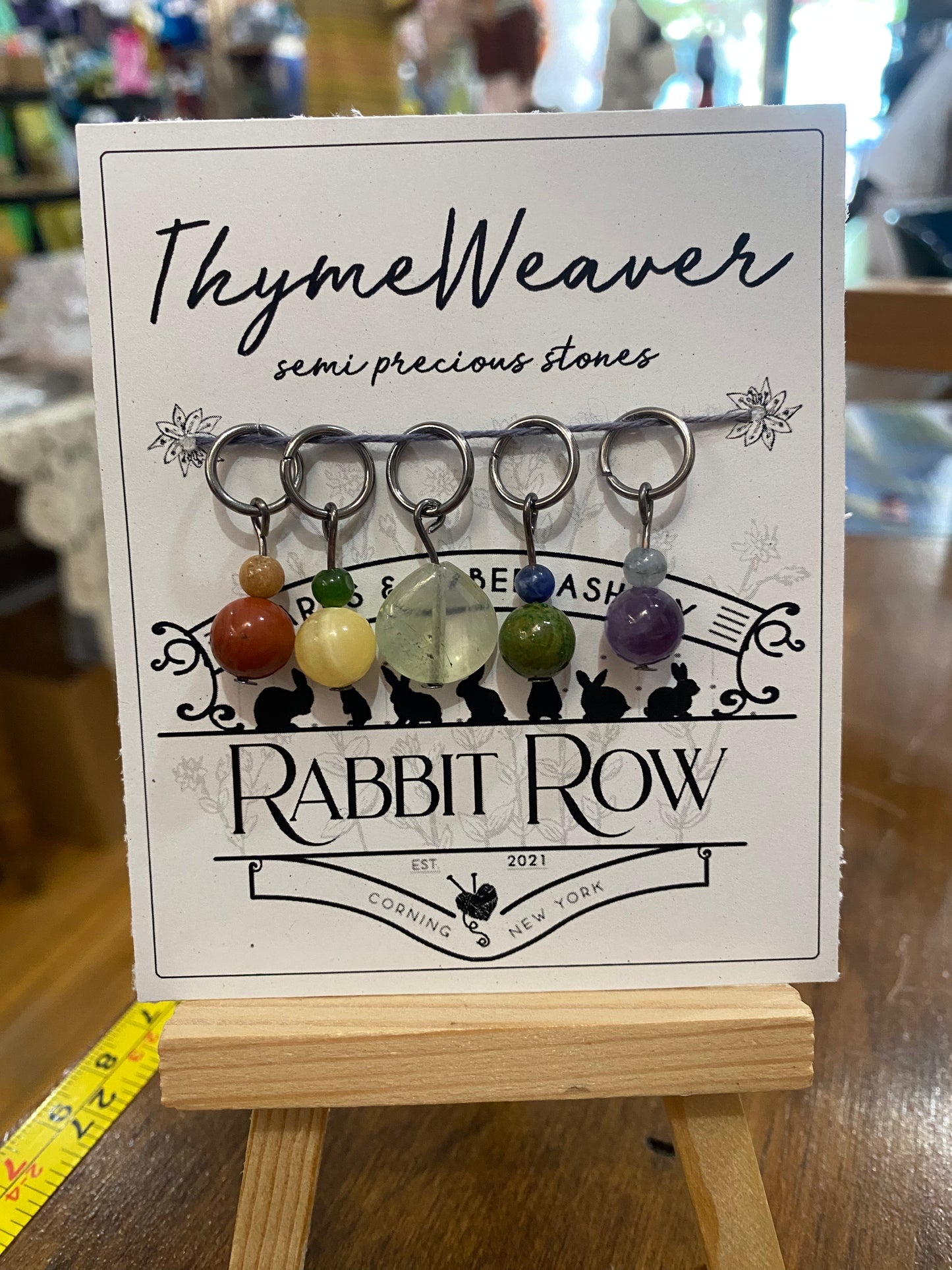 Semi-Precious Stone Stitch Marker Sets