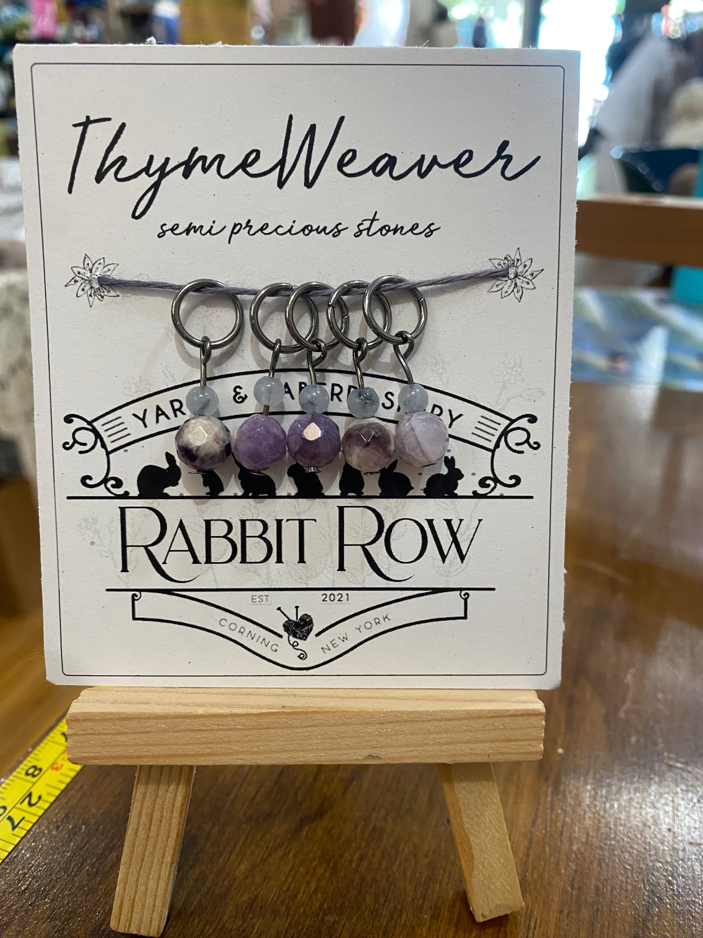 Semi-Precious Stone Stitch Marker Sets