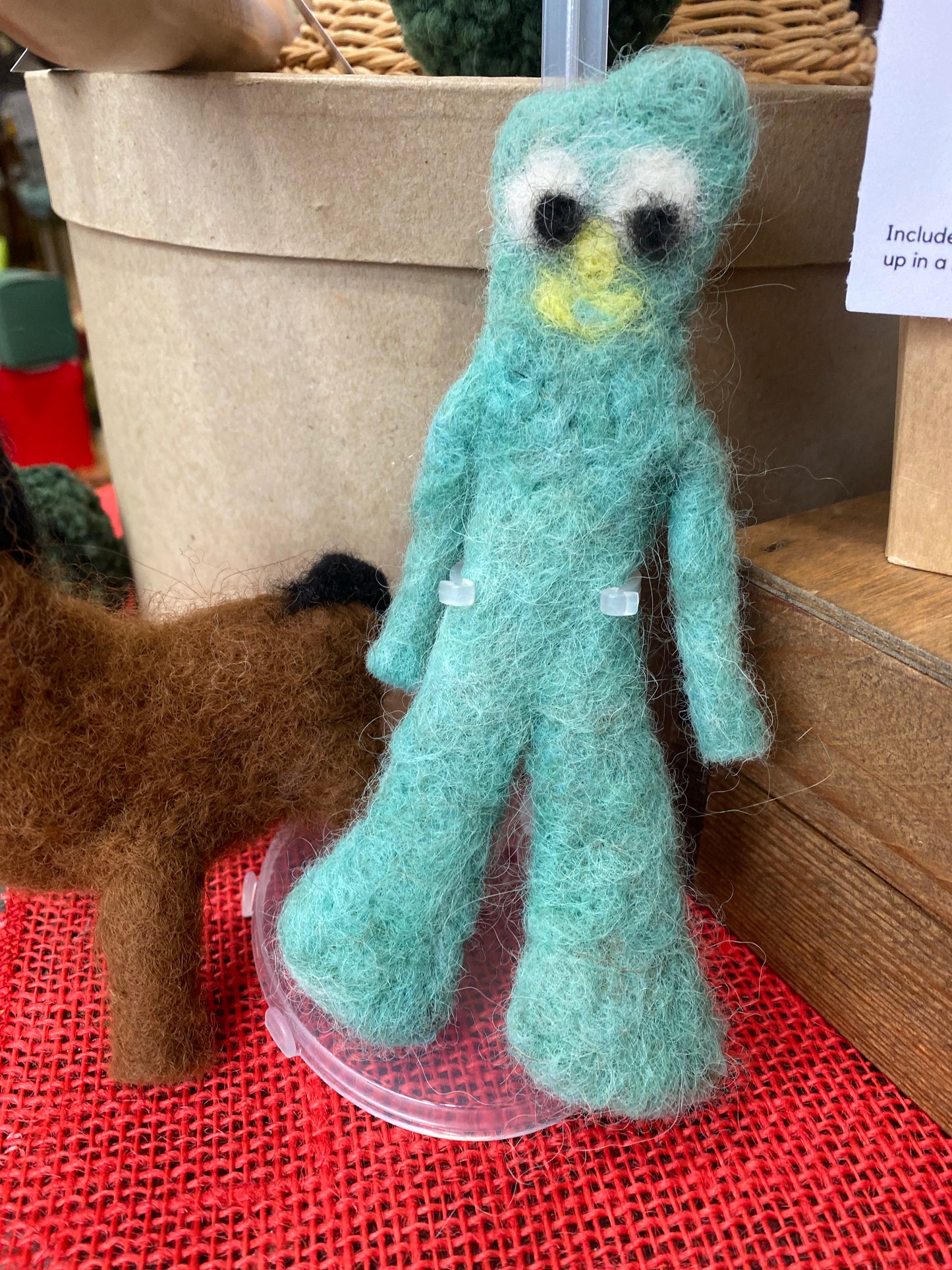 Locally Made Needle Felted Figures (NY)