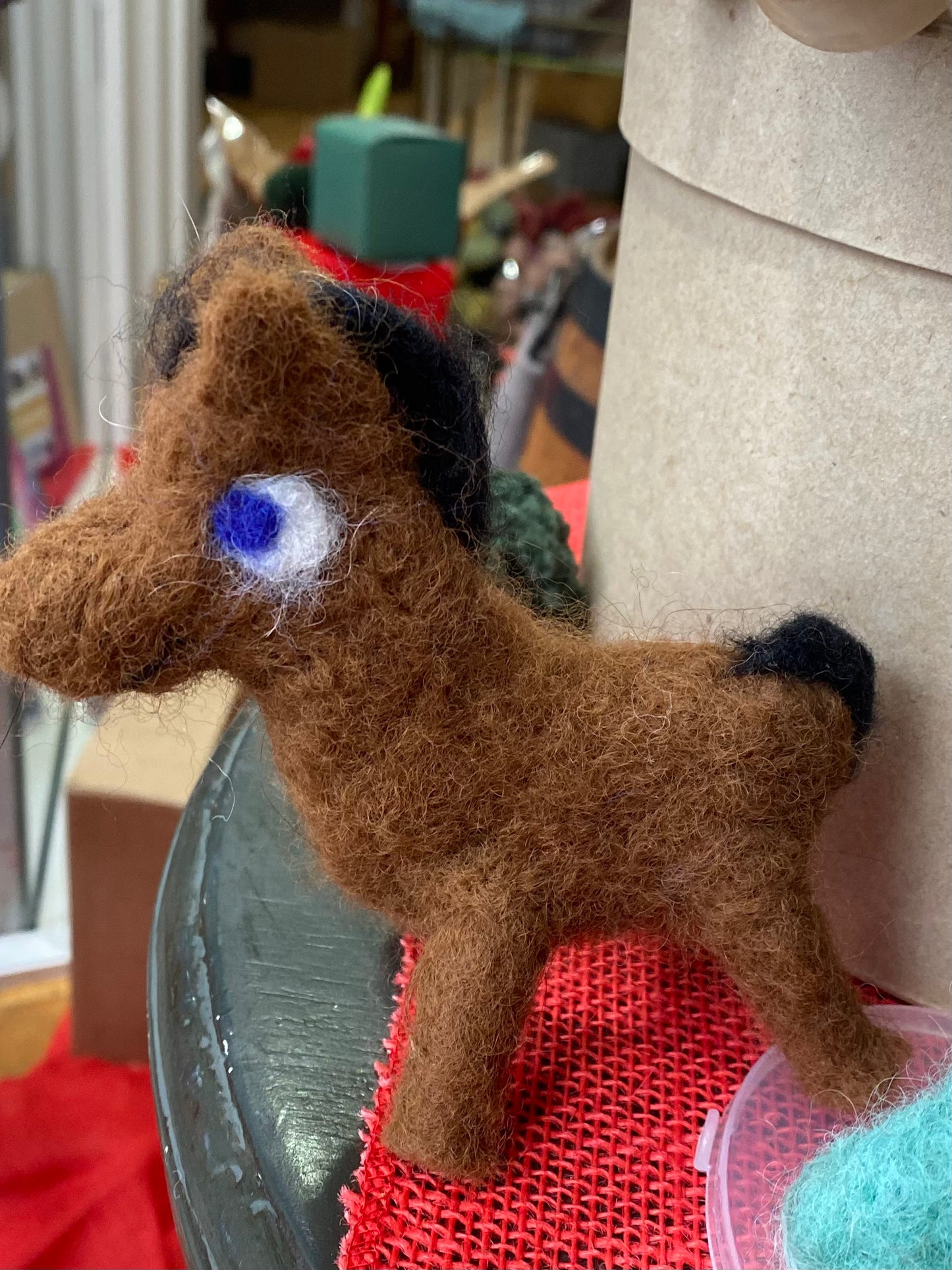 Locally Made Needle Felted Figures (NY)
