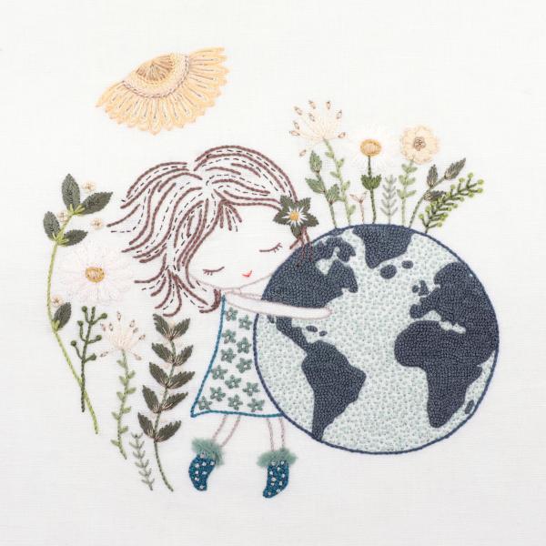 Salomé & Sacha Collection Embroidery Kits from Un Chat dans l'Aiguille