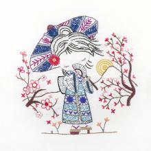Salomé & Sacha Collection Embroidery Kits from Un Chat dans l'Aiguille