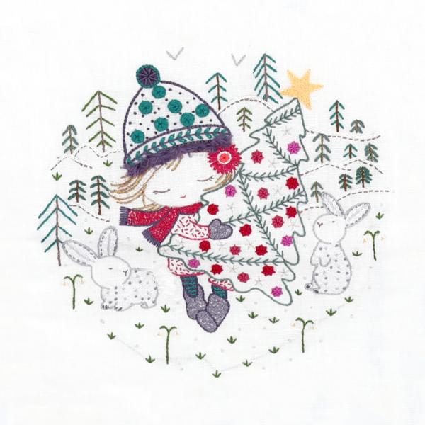 Salomé & Sacha Collection Embroidery Kits from Un Chat dans l'Aiguille