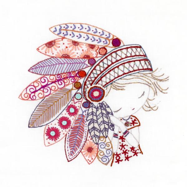 Salomé & Sacha Collection Embroidery Kits from Un Chat dans l'Aiguille