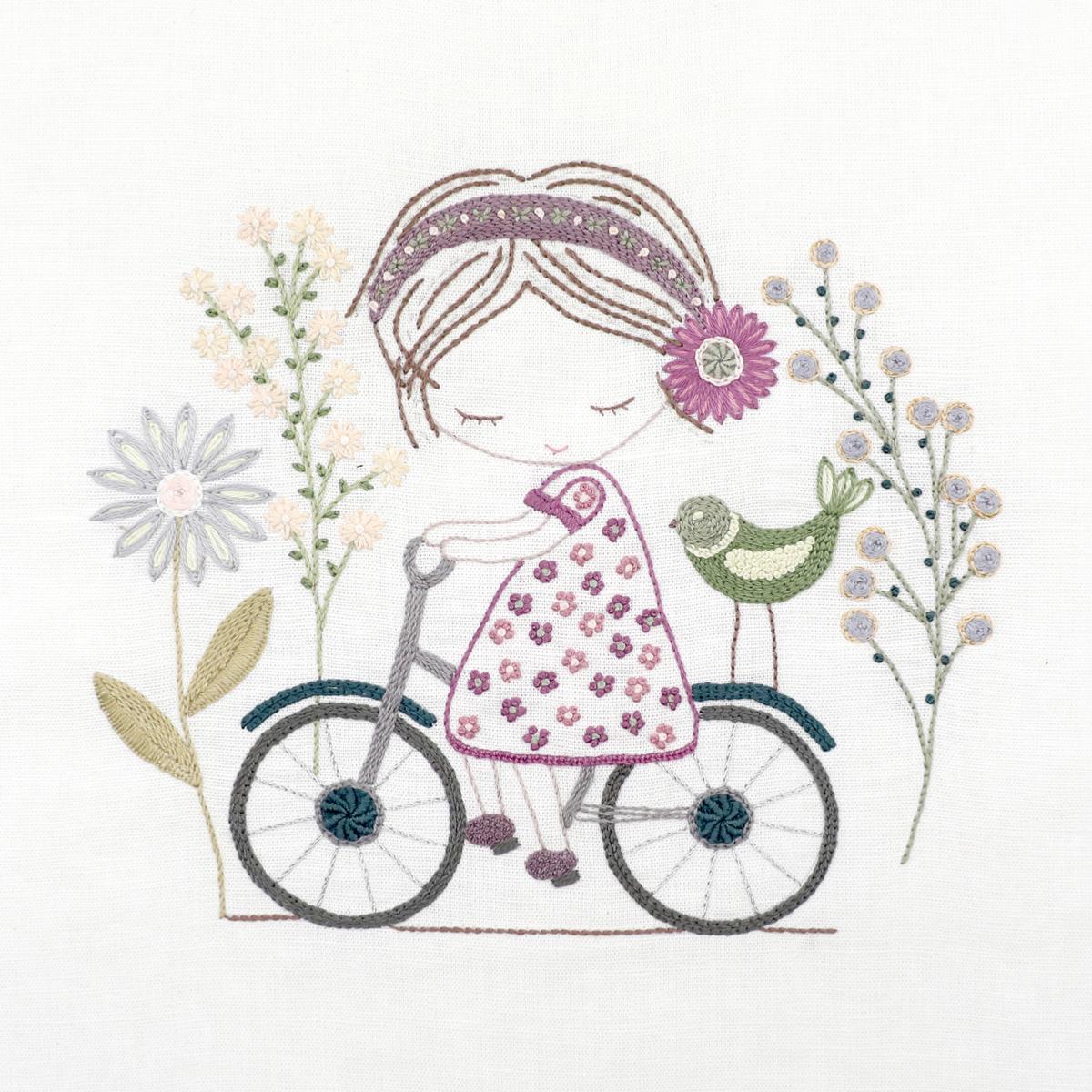 Salomé & Sacha Collection Embroidery Kits from Un Chat dans l'Aiguille