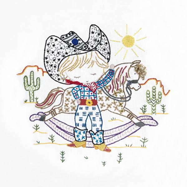 Salomé & Sacha Collection Embroidery Kits from Un Chat dans l'Aiguille