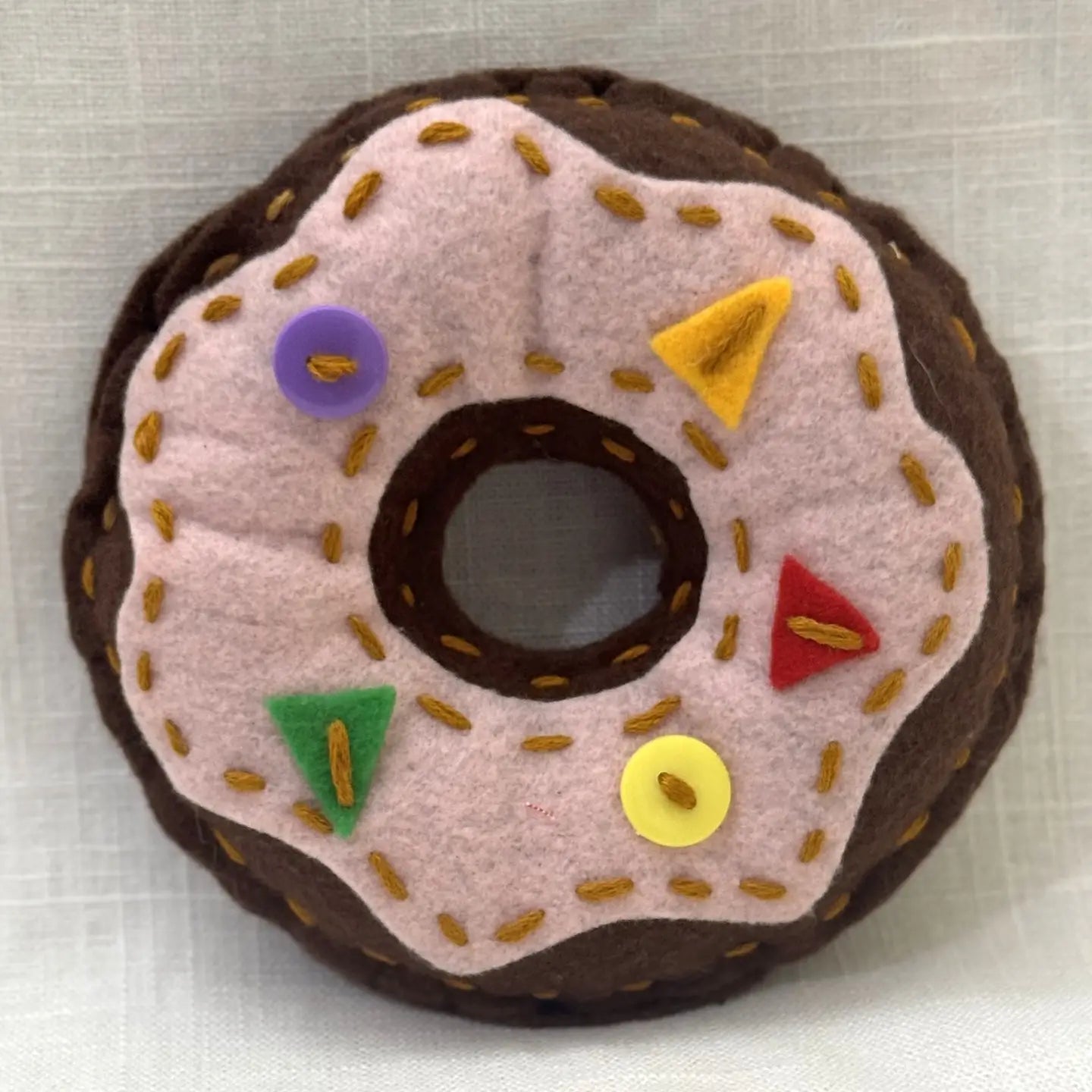 Eco-Friendly Delicious Donut Slow Stitching Hand Sewing Kit