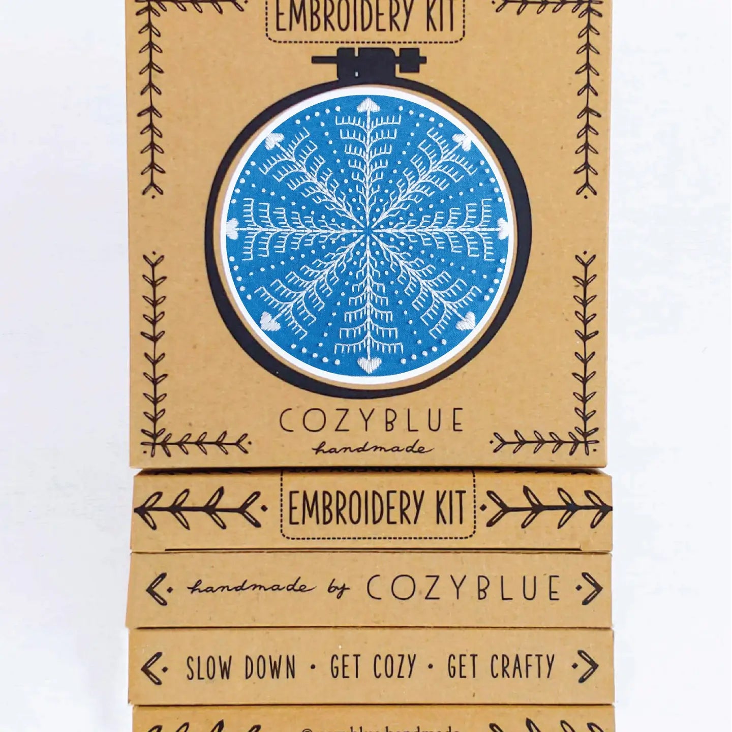 Embroidery Kits - Cozyblue Handmade