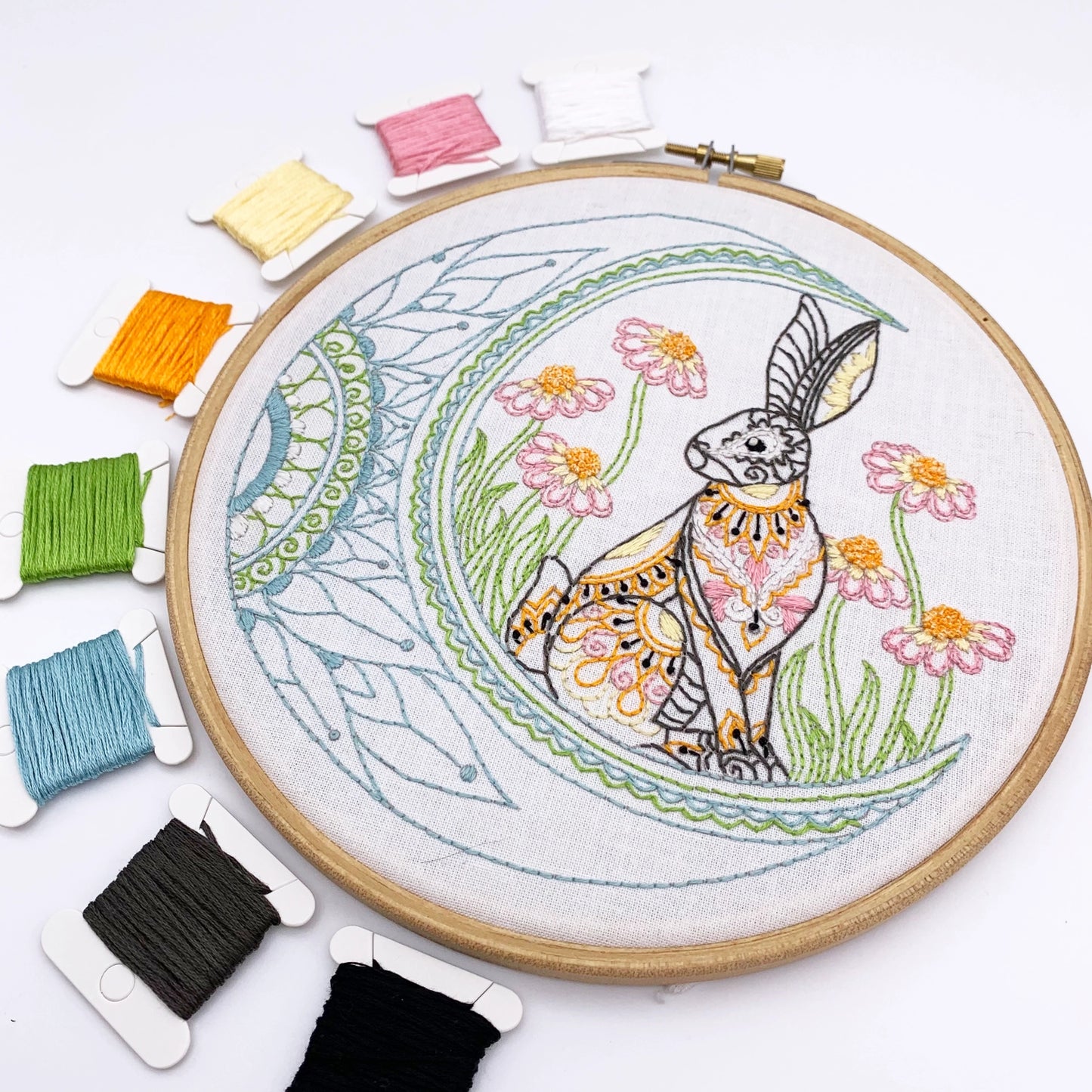 Embroidery Kits from Cinnamon Stitching