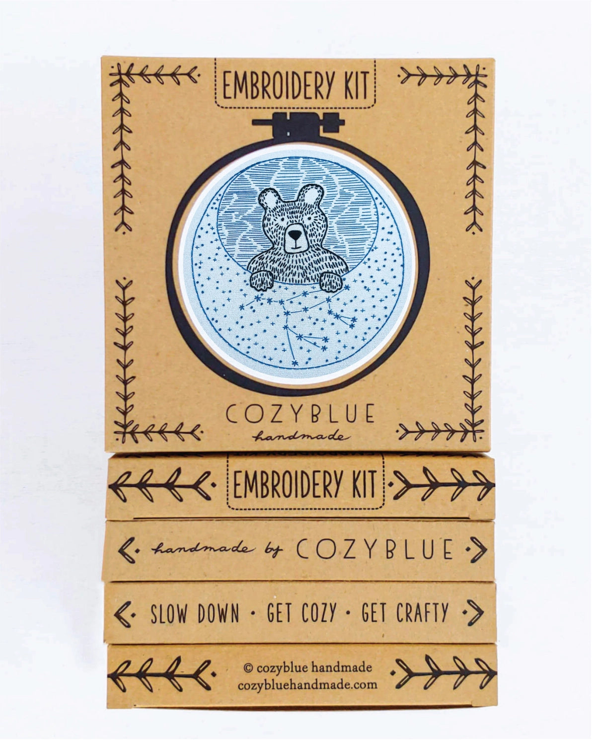 Embroidery Kits - Cozyblue Handmade