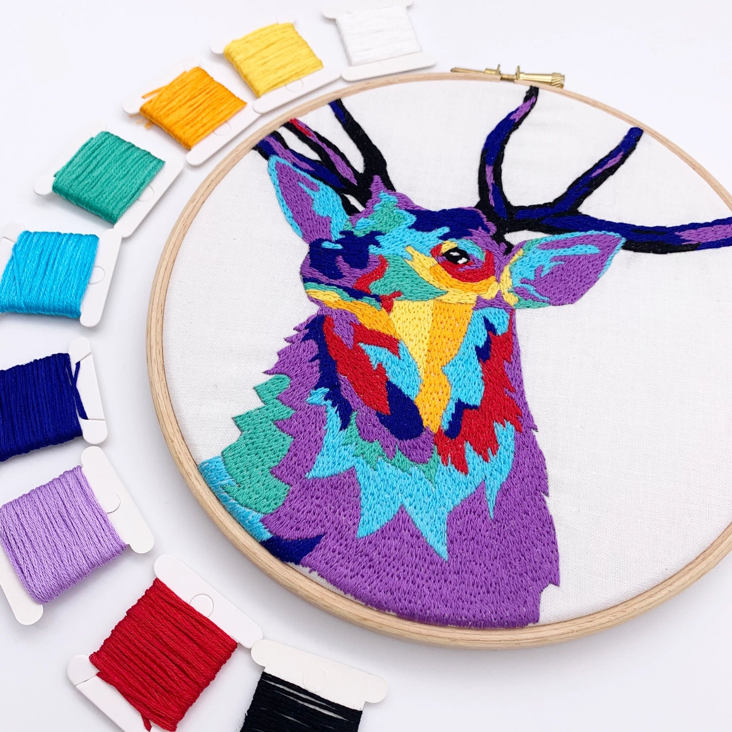 Embroidery Kits from Cinnamon Stitching