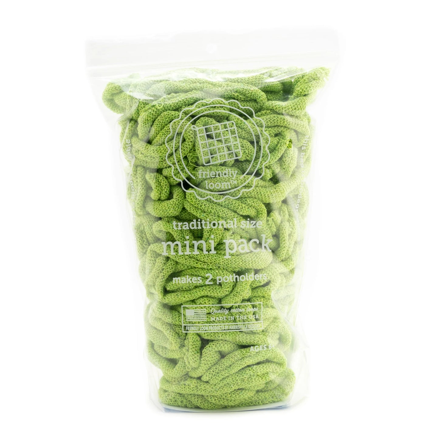 Potholder Loops - Mini Pack for Traditional 7" Loom