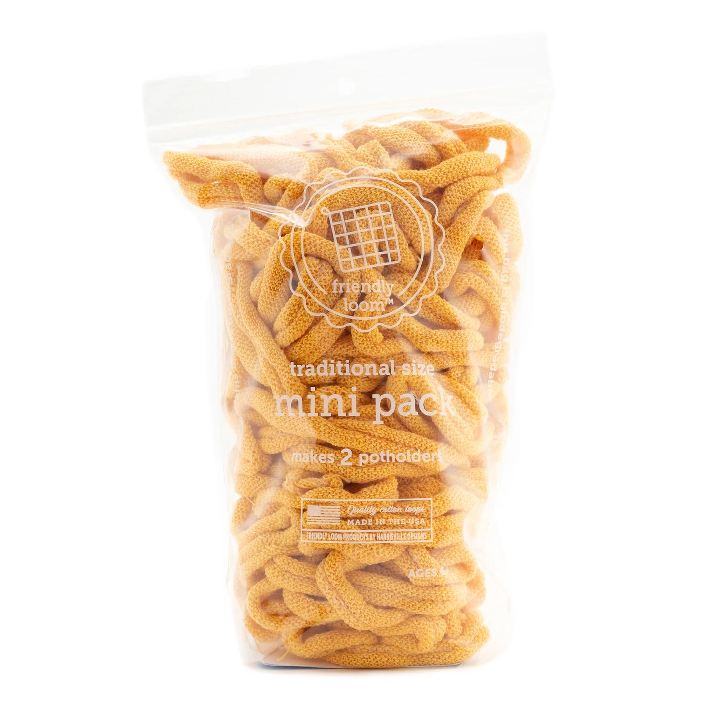 Potholder Loops - Mini Pack for Traditional 7" Loom