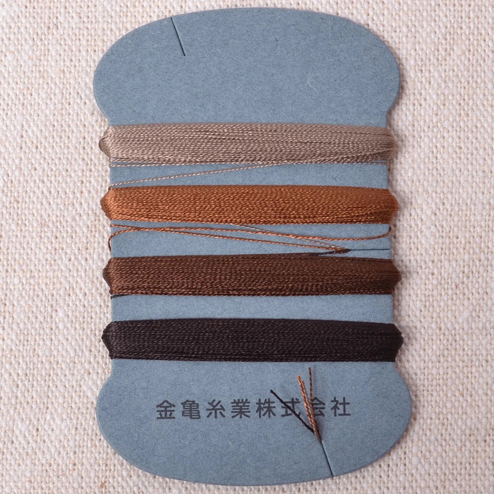 Winding Thread From Rabbit Kinkame Silk Thread Assortment – Rabbit Row Yarns & Haberdashery