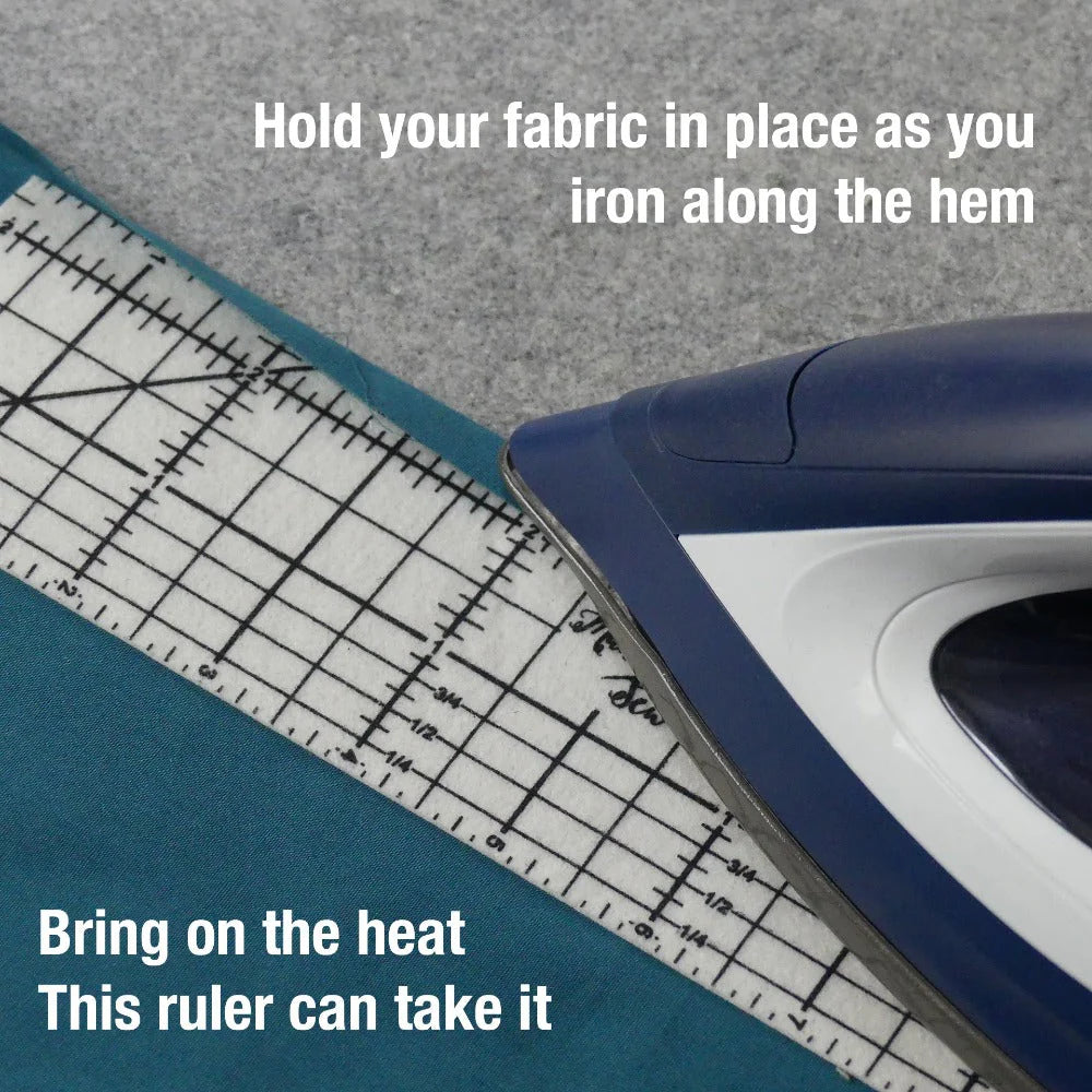 Hot Hem Ruler - More than just an ironing tool!