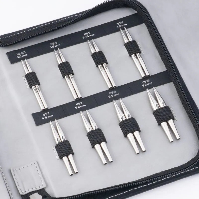 KnitPro - Stelo - 2 in. Mini Interchangeable Lace Needle Set