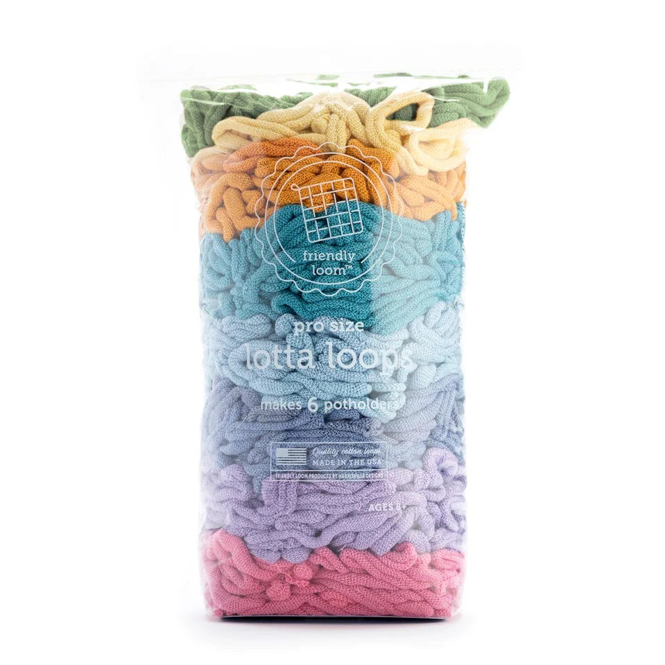 Potholder Loops - Lotta Loops Pack for PRO 10" Loom