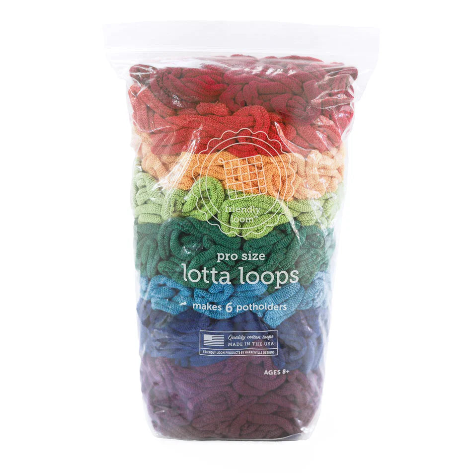 Potholder Loops - Lotta Loops Pack for PRO 10" Loom