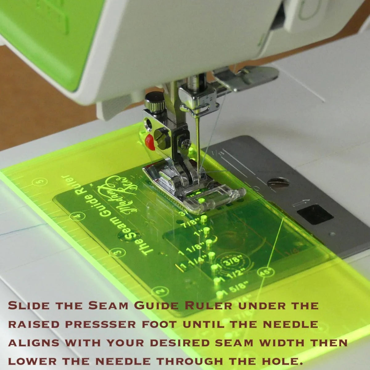 Seam Guide Ruler + Magnetic Seam Guide