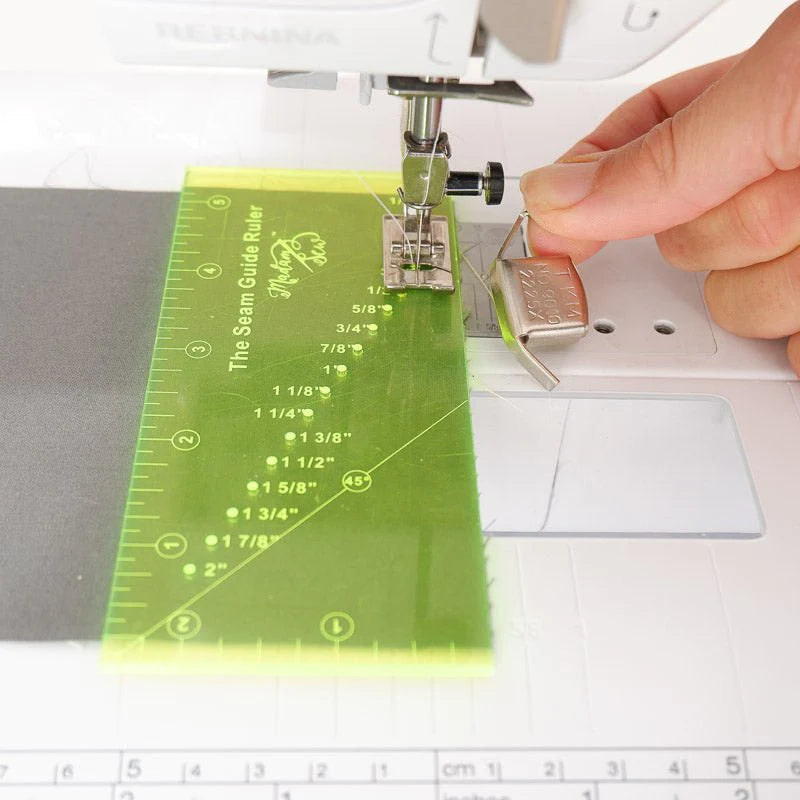 Small Seam Guide Ruler Seam Guide Ruler + Magnetic Seam Guide – Rabbit Row Yarns & Haberdashery
