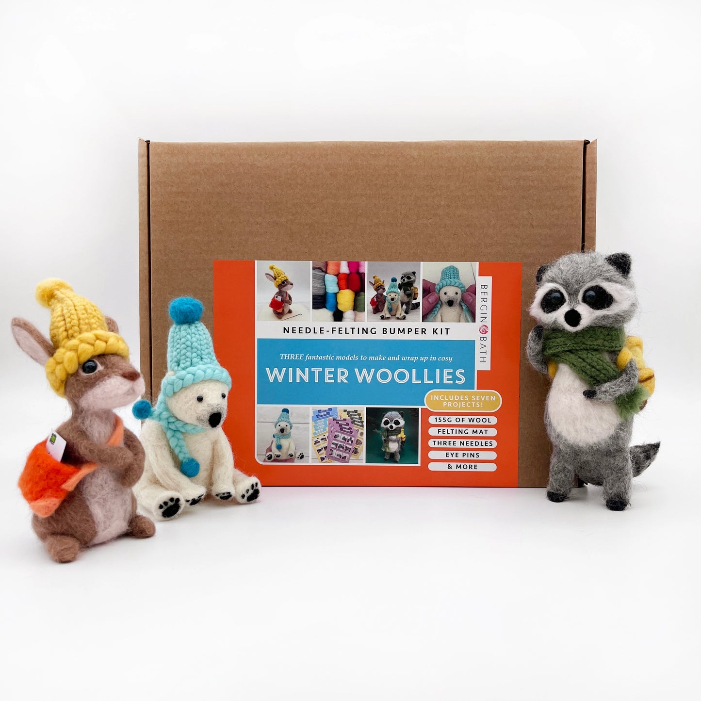 Needle Felting Kits from Bergin & Bath