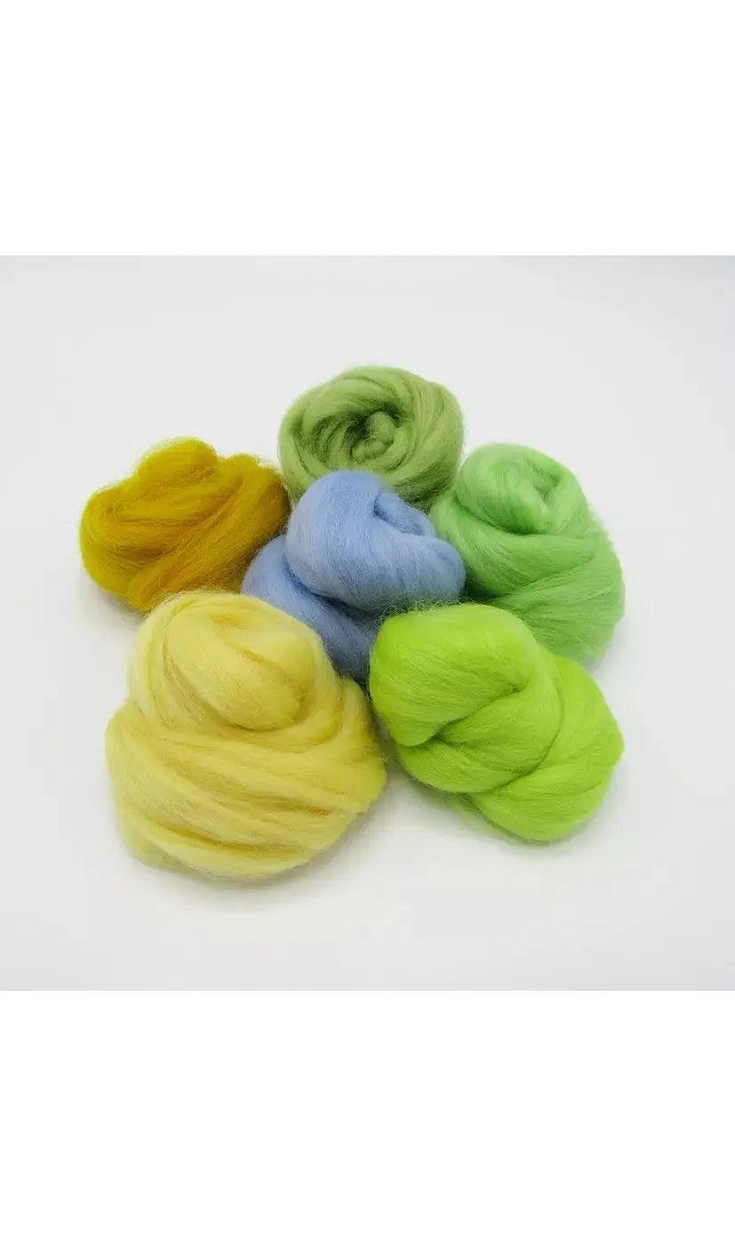 Wool Roving A Rabbit Dyed Merino Wool Roving Bundles – Rabbit Row Yarns & Haberdashery