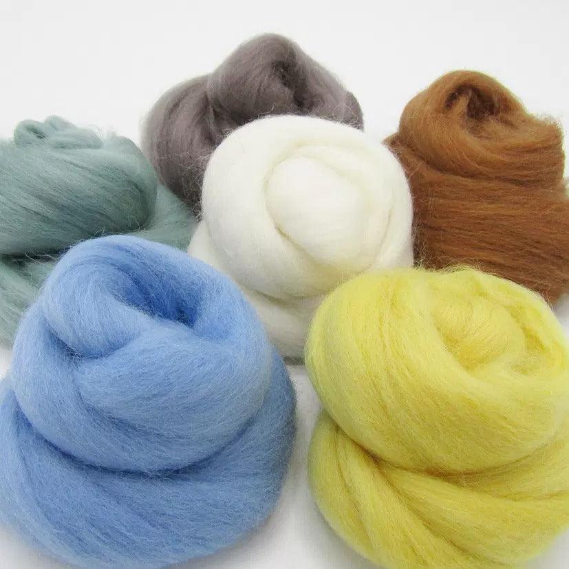 Wool Roving A Rabbit Dyed Merino Wool Roving Bundles – Rabbit Row Yarns & Haberdashery