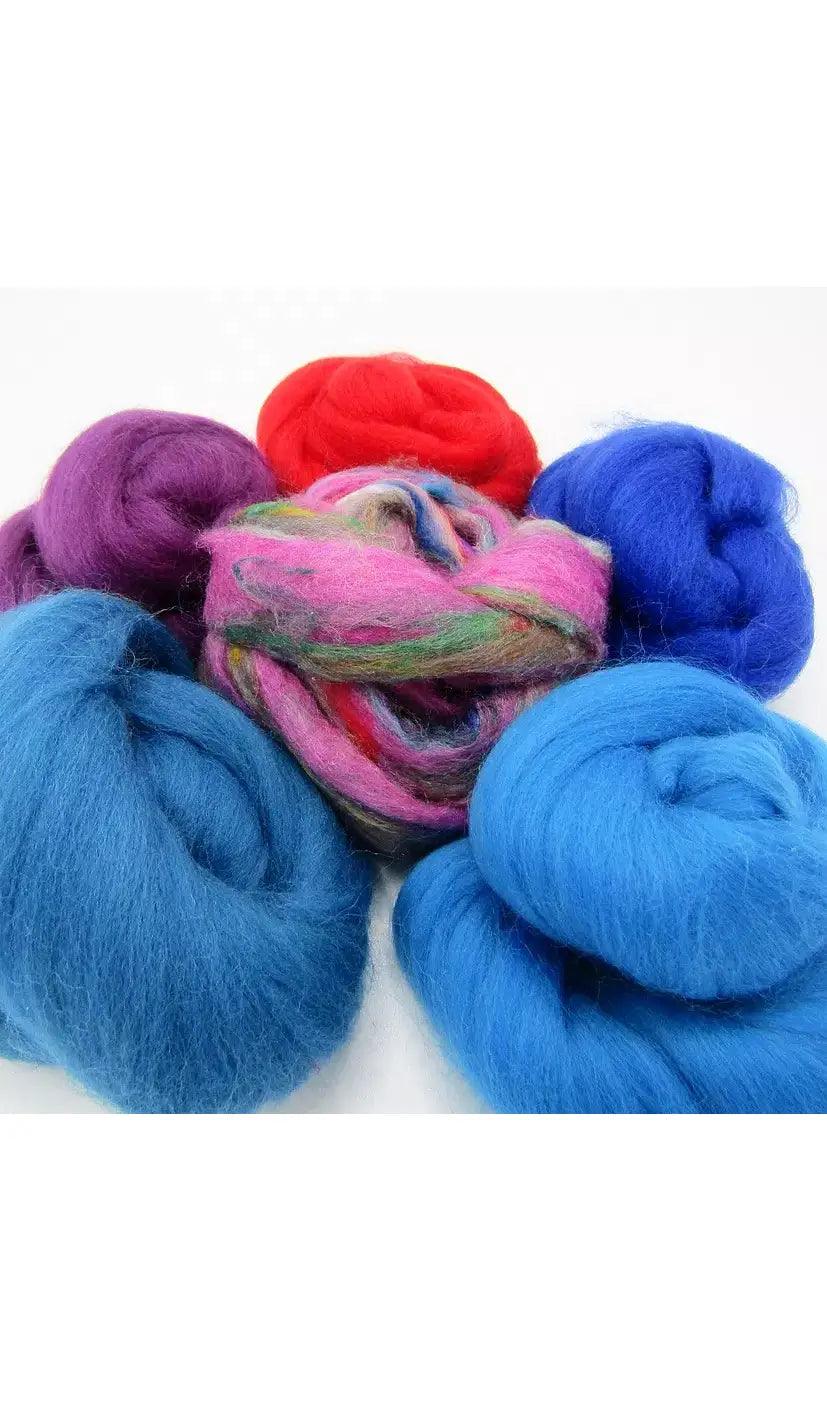 Dyed Merino Wool Roving Bundles – Rabbit Row Yarns & Haberdashery