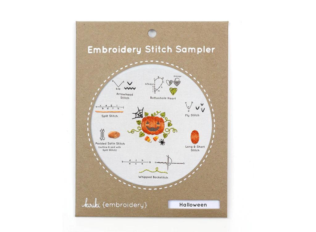 Stitch Samplers Shell Embroidery Stitch Samplers – Rabbit Row Yarns & Haberdashery